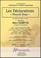 Musical Hugs - Les Declarations Orchestra sheet music cover